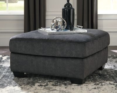 Signature Design by Ashley® Accrington Granite Oversized Accent Ottoman-1