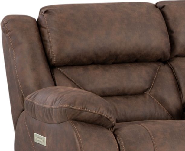 Stateside Seating Skywalker Brown Power Reclining Loveseat-1