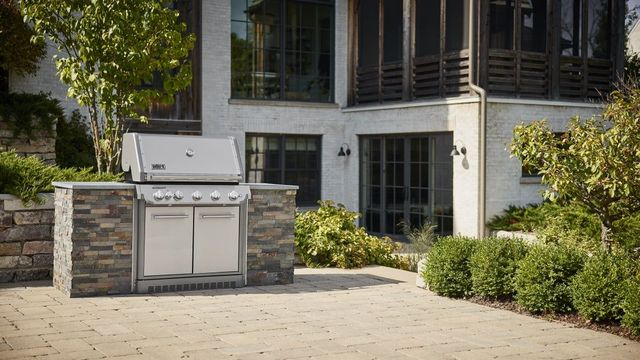 Weber® Summit® SB38 S 5-Burner Stainless Steel Built-In Natural Gas Grill-1