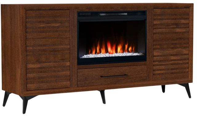 Legends Home Real Cozy Malibu Bourbon 64" Fireplace Console-0