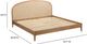 TOV Furniture Mico Natural King Panel Bed-2