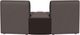 American Leather® Customizable Waverly 3-Piece Leather Curved Sectional-3