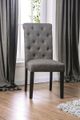 Furniture of America® Alfred 5-Piece Antique Black Round Dining Table Set-2