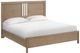 Whittier Wood® Furniture Bailey Almond King Panel Bed-0