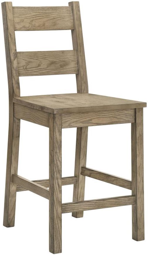 Coaster® Cardova Vineyard Oak Counter Height Dining Chair-0