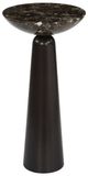 Uttermost® Hastings Brown Accent Table with Dark Bronze Base-0