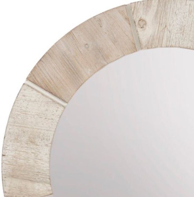 Crestview Collection Langley White Wall Mirror-1