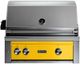 LYNX® Professional 30" 2-Burner California Poppy Built-In Liquid Propane Grill with 1 Trident Infrared Burner, 1 Ceramic Burner and Rotisserie-0