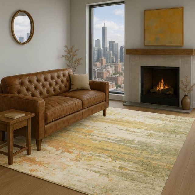Dalyn™ Rug Company Lumara LM1 Aloe 5'x8' Area Rug-1