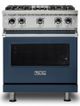 Viking® 5 Series 30" Slate Blue Pro Style Gas Range-0