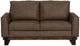International Furniture Direct Blackburn Brown Loveseat-2