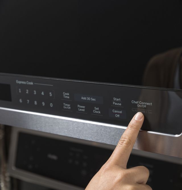 GE Profile™ 2.1 Cu. Ft. Stainless Steel Over The Range Microwave-4