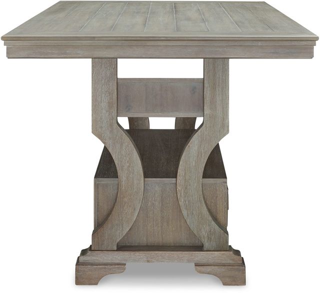 Signature Design by Ashley® Moreshire Bisque Counter Height Dining Table-3