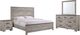 Elements International Millers Cove 4-Piece Gray King Panel Bedroom Set-0