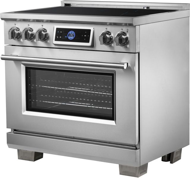 FORNO® Maximus Series Alta Qualita 36" Stainless Steel Freestanding Induction Range-1