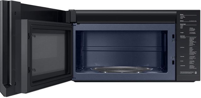 Samsung 2.1 Cu. Ft. Matte Black Steel Over The Range Microwave-2