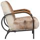 Dovetail Furniture Laney Natural Brown/White Occasional Chair-2
