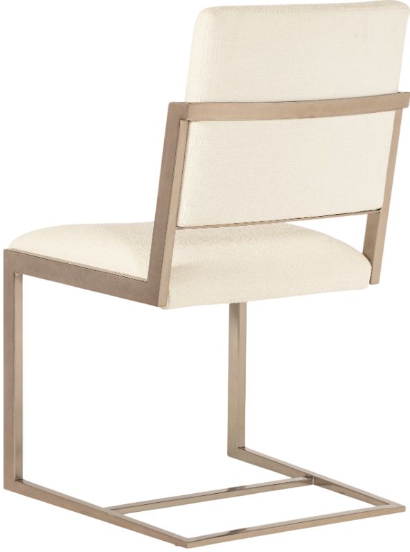 Hooker® Furniture Westwood Plated Radiance/Trendy Snow Dining Side Chair-3