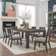 Liberty Furniture Cascade Falls 7-Piece Gray Mist/Satin Espresso Rectangular Optional Dining Set-1