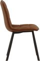 Dovetail Furniture Itzli 2-Piece Brown Dining Chair Set-2