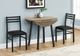 Monarch Specialties Inc. Black/Dark Taupe Dining Set-1