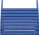 Linon Adirondack Blue Wooden Outdoor Ottoman-3