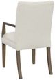 Fairfield® Customizable Entree Dining Concave 23" Short Back Arm Chair-3