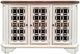 Million Dollar Rustic Bella Frosted White Console -0