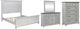 Liberty Furniture River Place 4-Piece Riverstone White/Tobacco Queen Bedroom Set with Chest-0