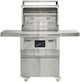 Coyote® 36" Built-In Pellet Stainless Steel Grill with Cart-1