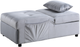 Homelegance® Garrell Gray Lift Top Storage Bench with Pullout Bed-3