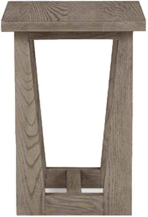 Bassett® Furniture Customizable BenchMade Liam Oak Chairside Table-2