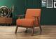 Homelegance® Damala Orange Accent Chair-4