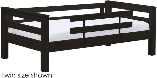 Crate Designs™ Furniture TimberFrame Espresso Full Upper Bunk Bed-0