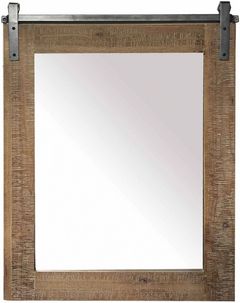 Signature Design by Ashley® Lanie Antique Brown Accent Mirror
