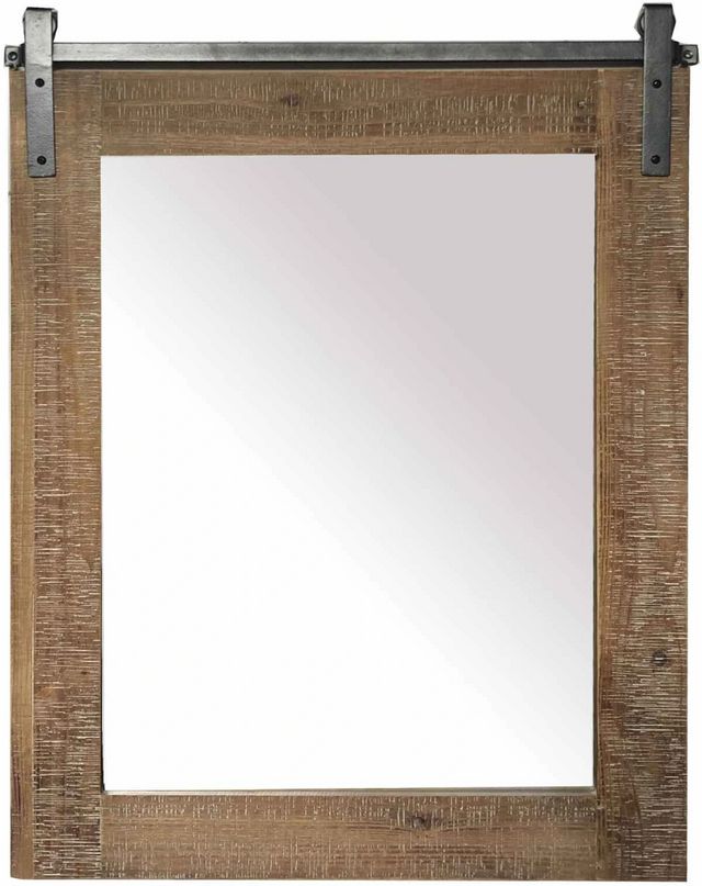 Signature Design by Ashley® Lanie Antique Brown Accent Mirror