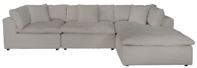 Jackson Furniture Posh 4-Piece Dove Modular Sectional-1