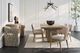 Fairfield® Everett Biscotti Upholstered Dining Arm Chair-1