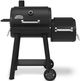 Broil King® Regal™ Charcoal Offset 400 Series 26" Black Freestanding Charcoal Grill-0