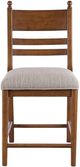 Signature Design by Ashley® Greddinton Brown Upholstered Bar Stool-2
