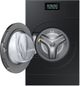 Samsung Bespoke AI 5.3 Cu. Ft. Brushed Black Washer Dryer Combo with AI Home -2