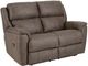 HomeStretch Milan Espresso Manual Reclining Loveseat-0