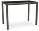 Amisco Customizable Harrison 36" Glass Counter Table Base-2