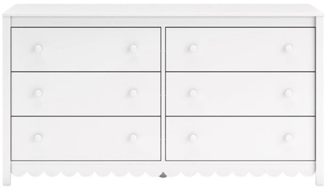 Signature Design by Ashley® Hallityn White Dresser-1