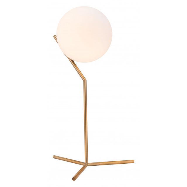 Zuo® Modern Tirol Gold Table Lamp-0