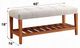 ACME Furniture Charla Light Gray/Oak Bench-4