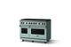 Viking® 5 Series 48" Splash Pro Style Gas (NG) Range with Polished Chrome Trim-2