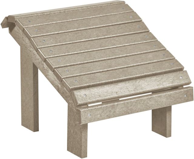 C R Plastic Beige Premium Footstool-0