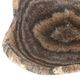 A & B Home Raphael Black Striated Hand-Carved Onyx Bowl-1