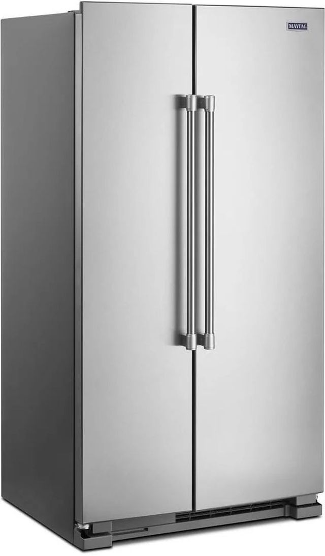 Maytag® 36" 24.9 Cu. Ft. Fingerprint Resistant Stainless Steel Side-by-Side Refrigerator-2